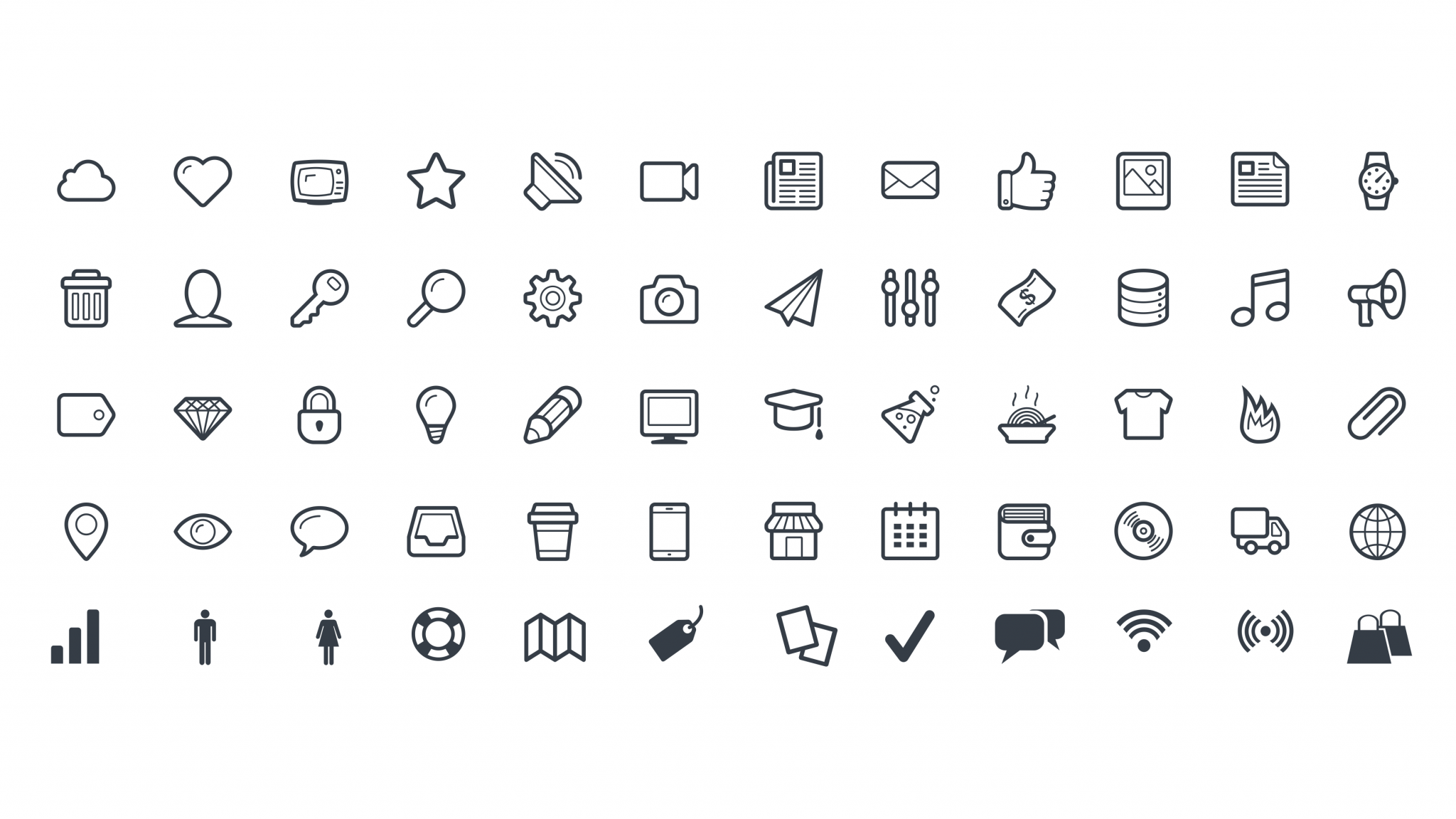 icons for keynote presentations